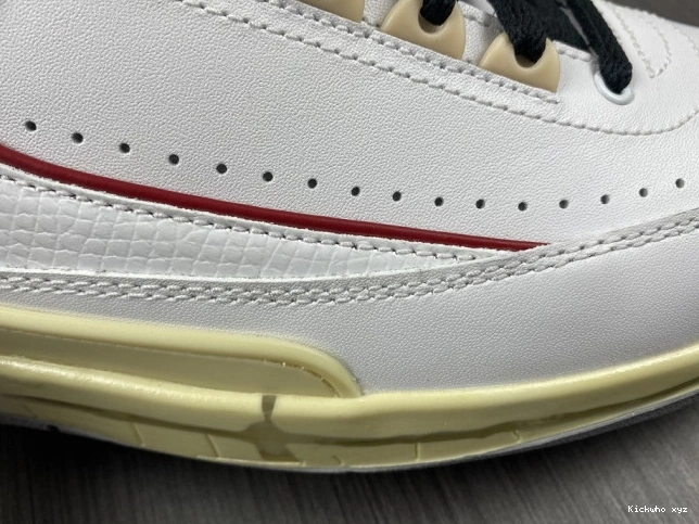 DJ4375-106 Jordan White Low Retro SP Red 2 Off-White 0808